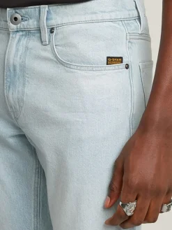 Spijkerbroek - slim fit - lichtblauw