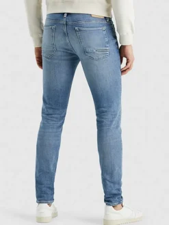 Spijkerbroek - slim fit - lichtblauw