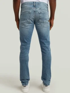 Spijkerbroek - slim fit - lichtblauw