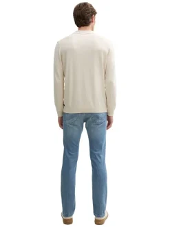 Spijkerbroek - slim fit - lichtblauw