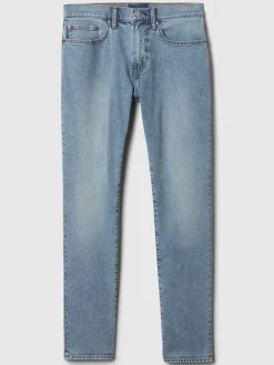 Spijkerbroek - slim fit - lichtblauw
