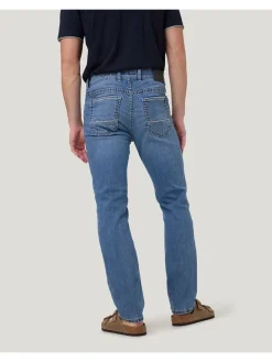 Spijkerbroek - slim fit - lichtblauw