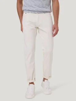 Spijkerbroek - slim fit - wit