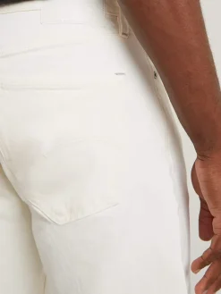 Spijkerbroek - slim fit - wit