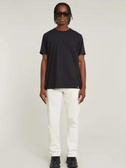 Spijkerbroek - slim fit - wit