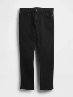 Spijkerbroek - slim fit - zwart