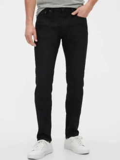 Spijkerbroek - slim fit - zwart