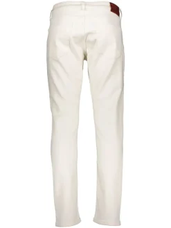 Spijkerbroek "Stanley" - tapered fit - wit