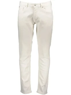 Spijkerbroek "Stanley" - tapered fit - wit