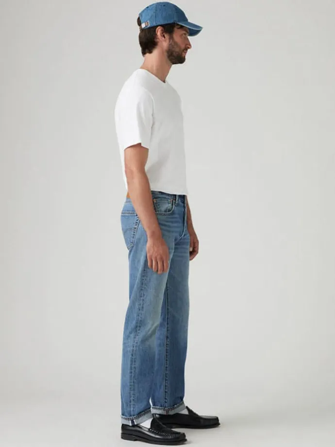 Spijkerbroek "501" - straight fit - blauw