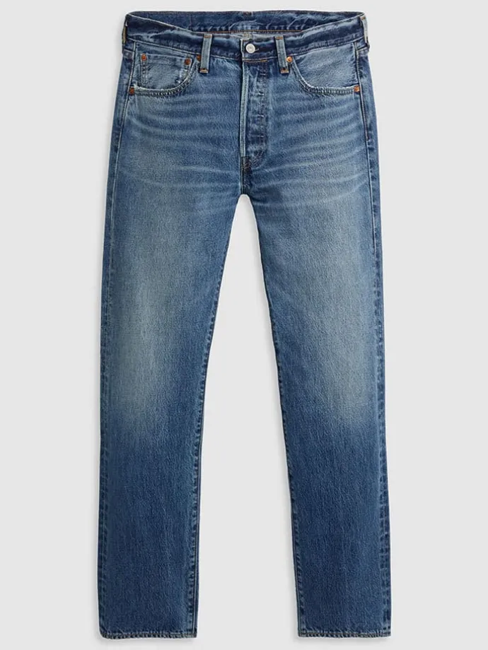 Spijkerbroek "501" - straight fit - blauw