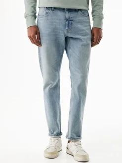 Spijkerbroek - straight fit - lichtblauw