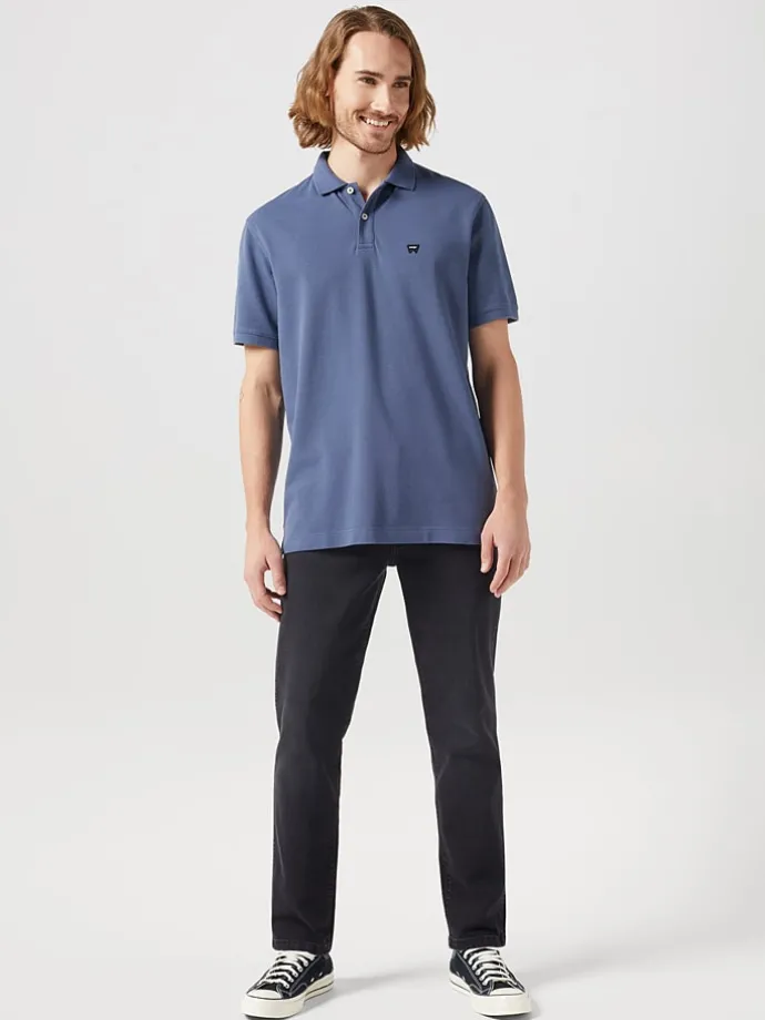 Spijkerbroek - straight fit - zwart