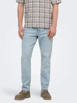Spijkerbroek "Sweft" - slim fit - lichtblauw