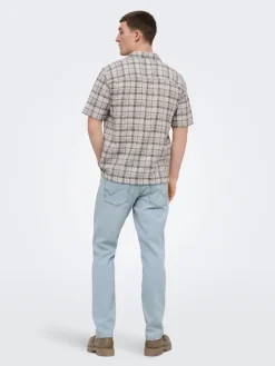 Spijkerbroek "Sweft" - slim fit - lichtblauw