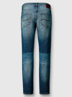 Spijkerbroek - tapered fit - blauw