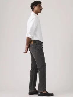 Spijkerbroek - tapered fit - grijs
