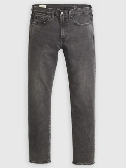 Spijkerbroek - tapered fit - grijs