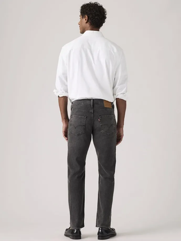 Spijkerbroek - tapered fit - grijs