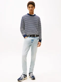 Spijkerbroek - tapered fit - lichtblauw