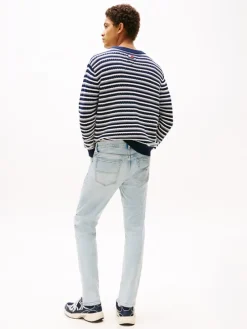 Spijkerbroek - tapered fit - lichtblauw