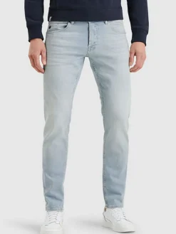 Spijkerbroek - tapered fit - lichtblauw