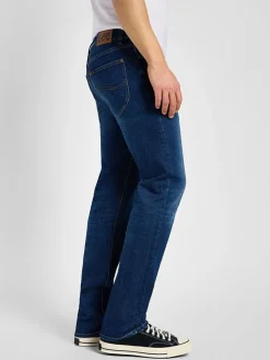 Spijkerbroek "X Straight" - regular fit - donkerblauw