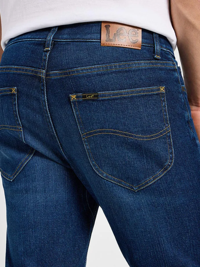 Spijkerbroek "X Straight" - regular fit - donkerblauw