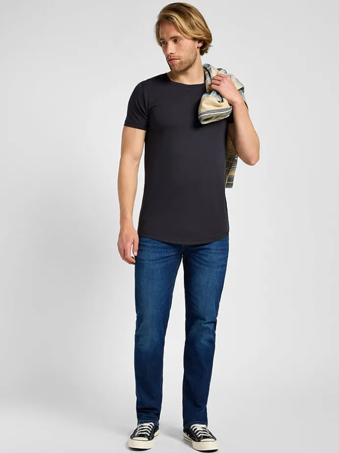 Spijkerbroek "X Straight" - regular fit - donkerblauw