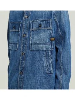 Spijkerjas blauw