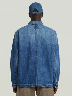 Spijkerjas blauw