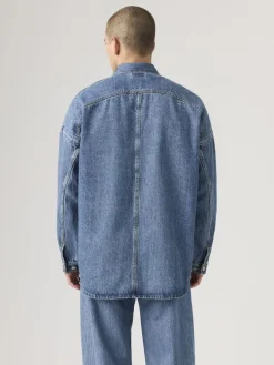 Spijkerjas blauw