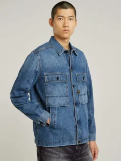 Spijkerjas blauw