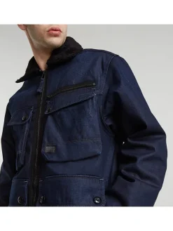 Spijkerjas donkerblauw