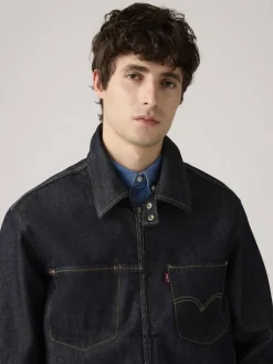 Spijkerjas "Twist Trucker" donkerblauw