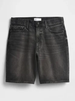 Spijkershort antraciet