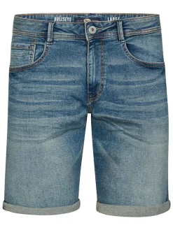 Spijkershort blauw