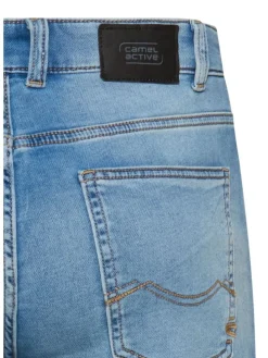 Spijkershort blauw