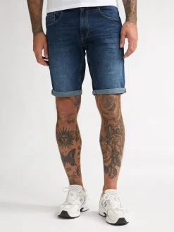 Spijkershort donkerblauw