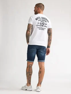 Spijkershort donkerblauw