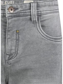 Spijkershort grijs