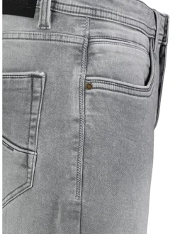 Spijkershort grijs