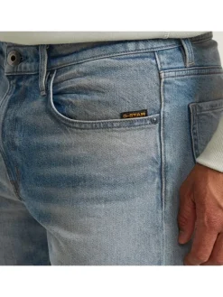 Spijkershort lichtblauw