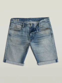 Spijkershort lichtblauw