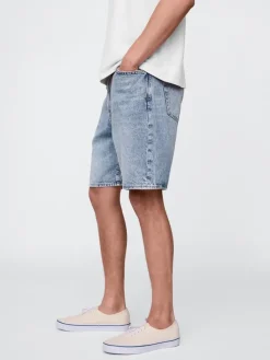 Spijkershort lichtblauw