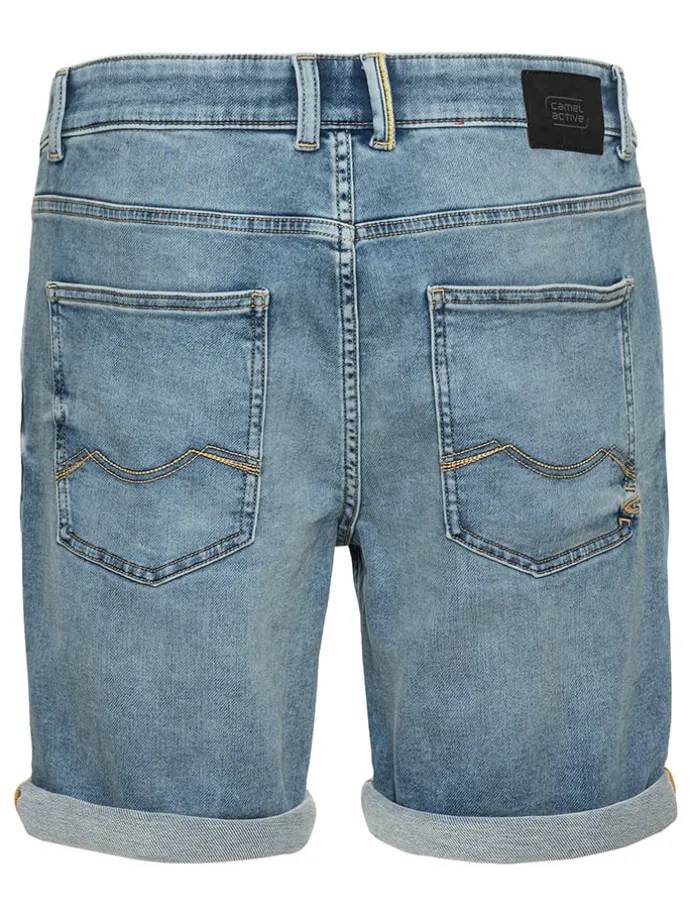 Spijkershort lichtblauw