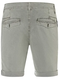 Spijkershort "Luca" - slim fit - grijs