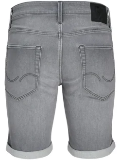 Spijkershort "Rick" grijs