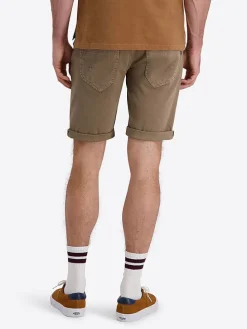 Spijkershort "Scotty" - slim fit - lichtbruin