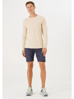 Spijkershort - slim fit - donkerblauw